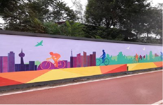 贵溪墙体彩绘-围墙