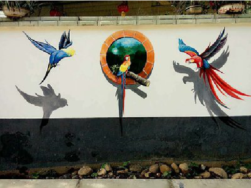 贵溪视觉错位-3D墙绘设计