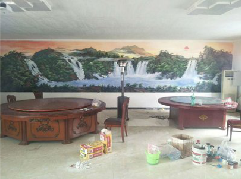 贵溪墙绘-写实风景