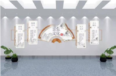 贵溪企业文化墙设计的核心要素。