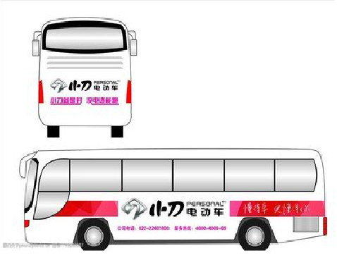 贵溪公交车身贴如何完美贴合？