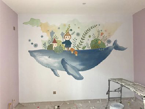 贵溪手绘墙的特点及优势。